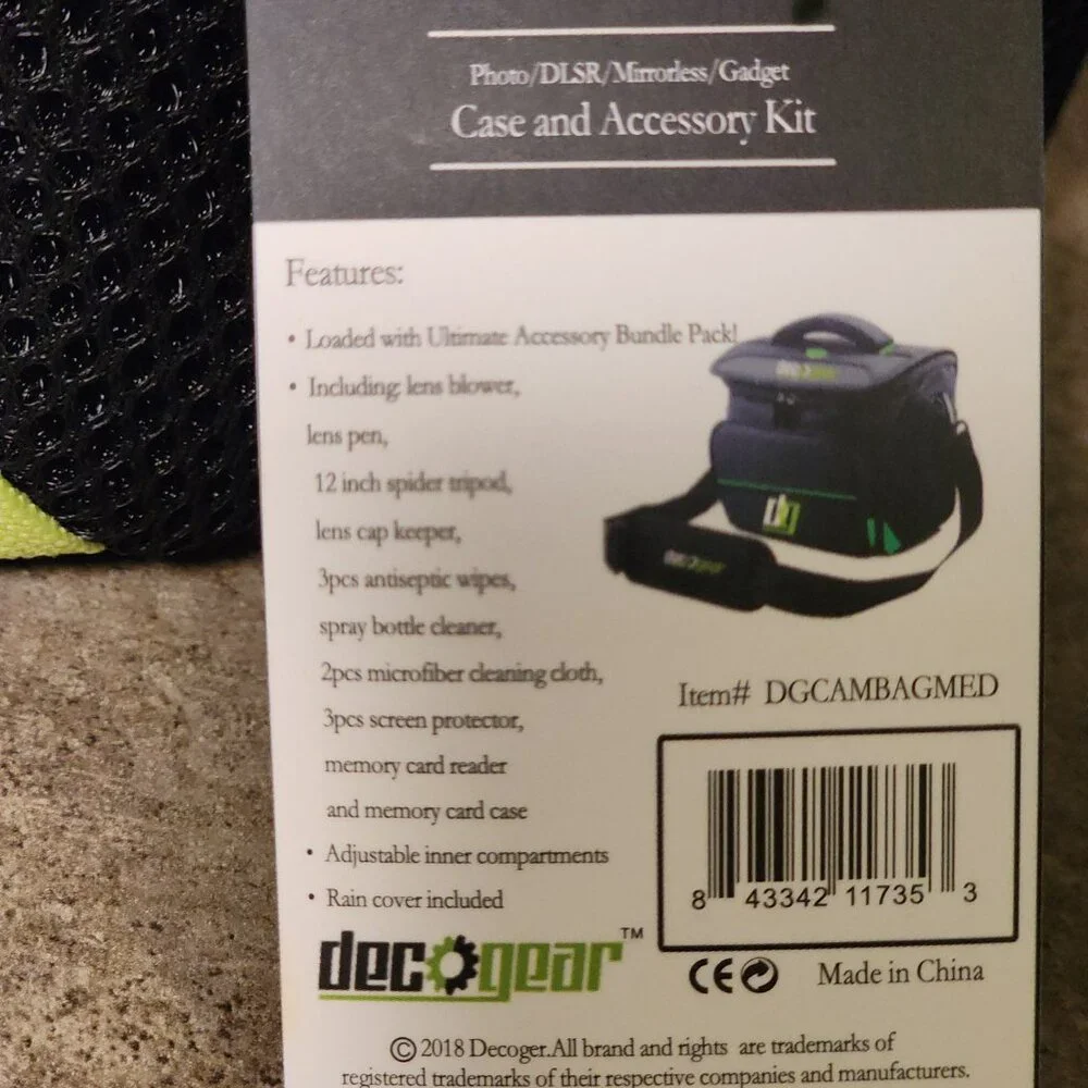DECO Gear Photo/DLSR/Mirrorless/Gadget Case and Accessory Kit